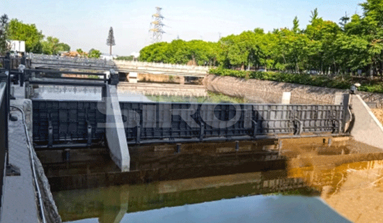 翻板闸