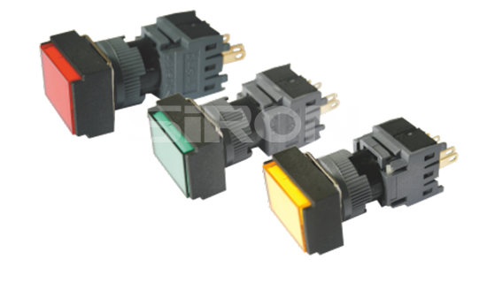 Φ16 长方形按钮 H001/H002/H003/H004系列 Φ16 长方形按钮 H001/H002/H003/H004系列