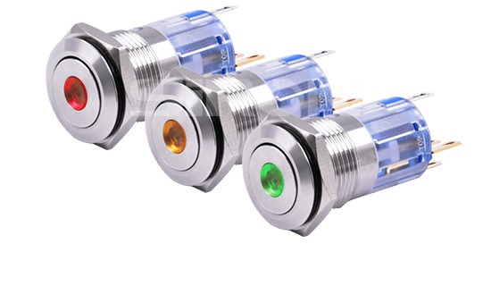 Φ16 金属按钮 H021/H022系列 Φ16 金属按钮 H021/H022系列