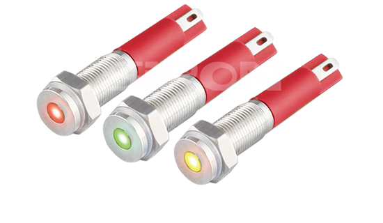 Φ6 不锈钢指示灯 H030/H031系列 Φ6 不锈钢指示灯 H030/H031系列